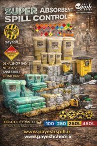 اسپیل کیت پایش جهت انجام عملیات های cbrn و hazmat