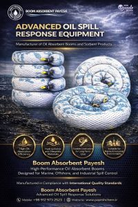 بوم جاذب نفت-boom absorbent-تجهیزات مقابله با الودگی نفت